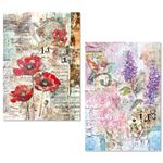 Set da 8 Carte di riso The sound of spring A5