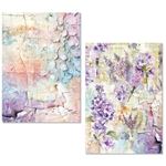 Set da 8 Carte di riso The sound of spring A5