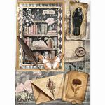 Set da 8 Carte di riso The witch's grimoire A5