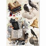 Set da 8 Carte di riso The witch's grimoire A5