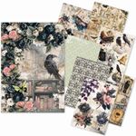 Set da 8 Carte di riso The witch's grimoire A5