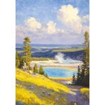 Set da 8 Carte di riso Yellowstone A5