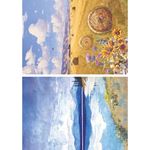 Set da 8 Carte di riso Yellowstone A5