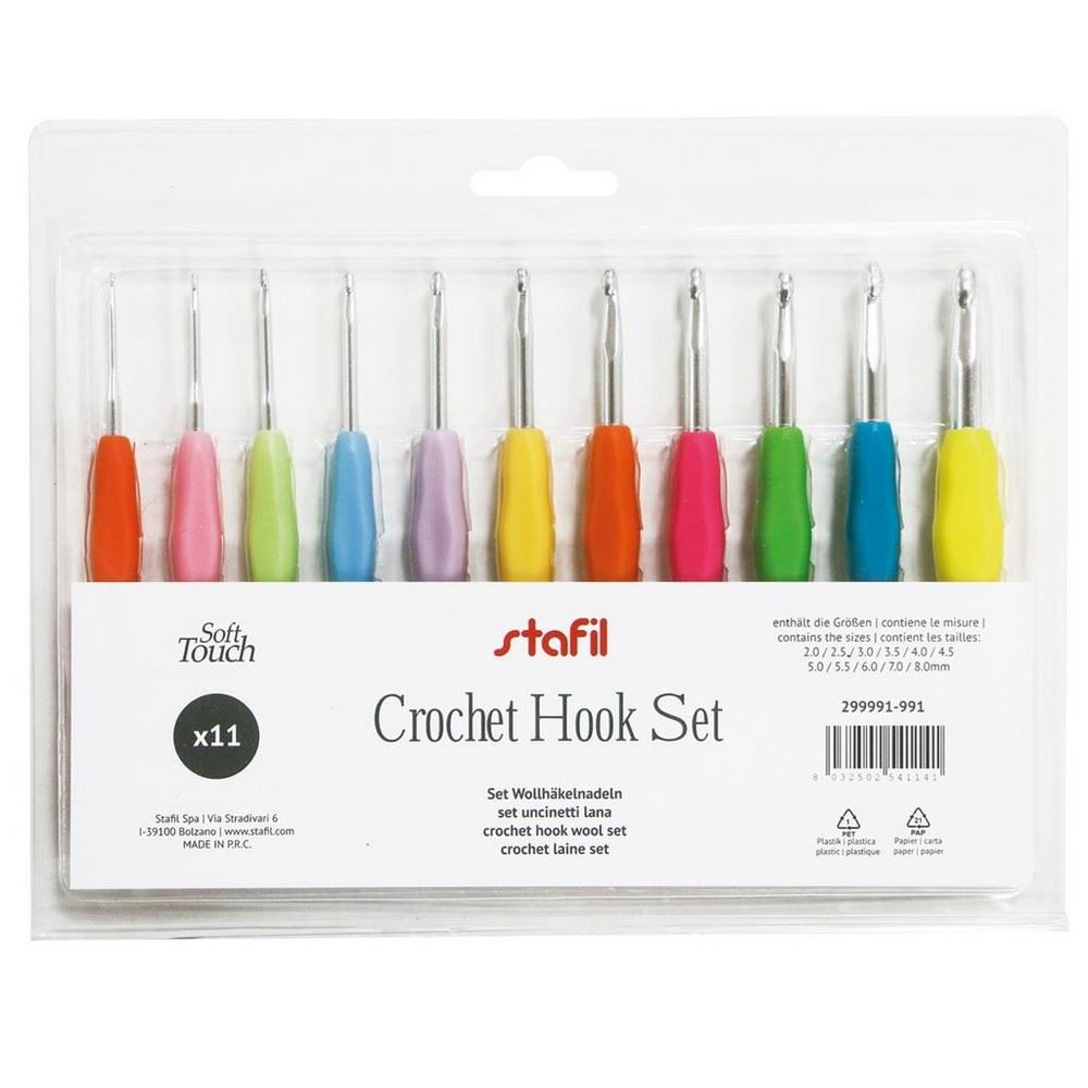 Set uncinetti lana Soft Touch 