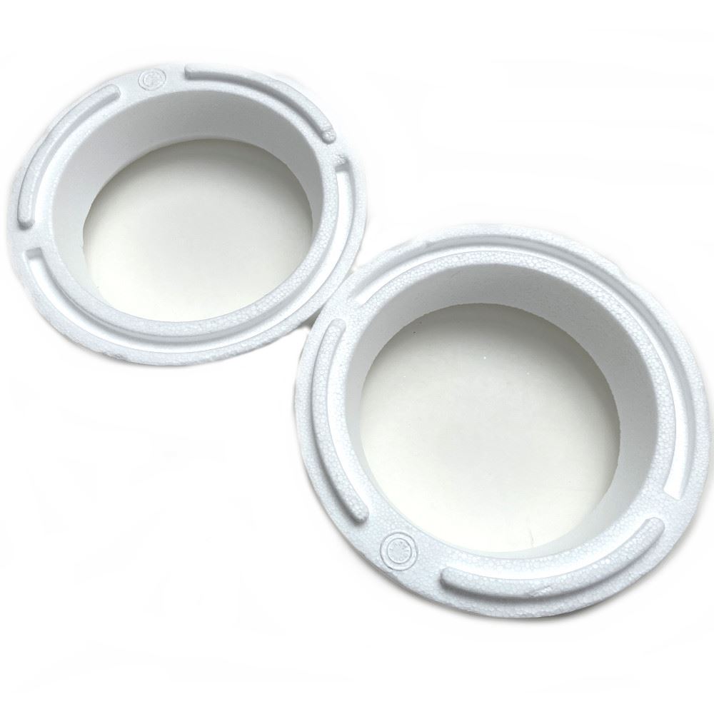 Sfera In Polistirolo Espanso 250 Mm - Bianca, Non Rifinita, Per Decorazioni Fai Da Te, Matrimoni, Natale, Hobby