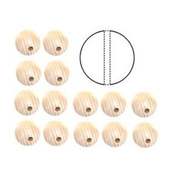 Sfere di legno cm 1,8 