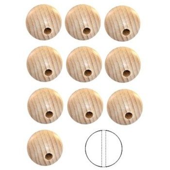 Rayher 6250900 - Sfere in Legno Grezzo forate Diametro 25 mm Foro 6 mm Rayher 6250900 - Sfere in Legno Grezzo forate Diametro 25 mm Foro 6 mm