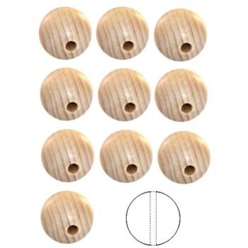 Zuzer Palline di Legno con Faccette 30mm Perlina con Viso, 30PCS Perlina di Legno Naturale Rotondo, Foro per Lavoretti e Gioielli (3 Stili Zuzer Palline di Legno con Faccette 30mm Perlina con Viso, 30PCS Perlina di Legno Naturale Rotondo, Foro per Lavoretti e Gioielli (3 Stili
