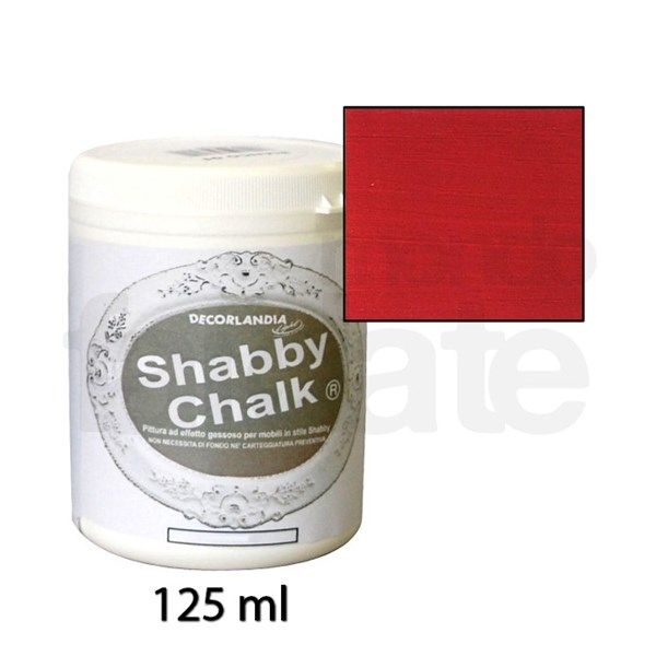 Shabby Chalk Rosso Natale ml 125
