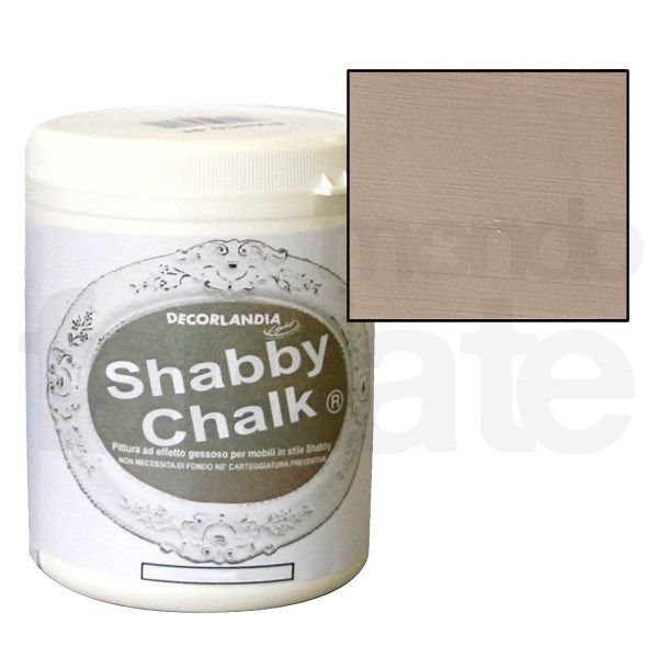 Shabby Chalk Tortora ml 500 - Mondo Fai da Te