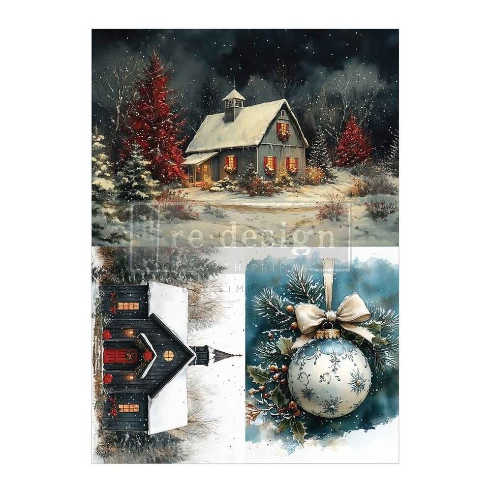 Silent Timber Memoirs A4 Decoupage