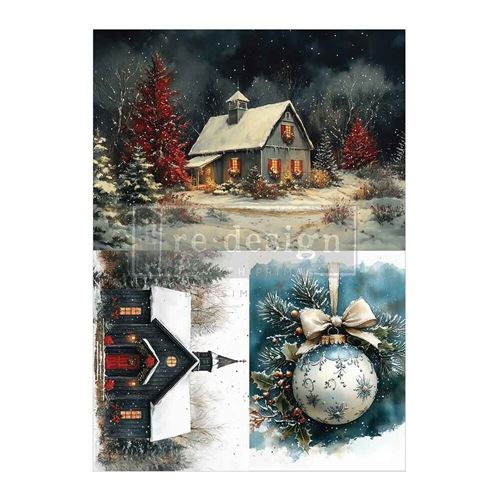 Silent Timber Memoirs A4 Decoupage