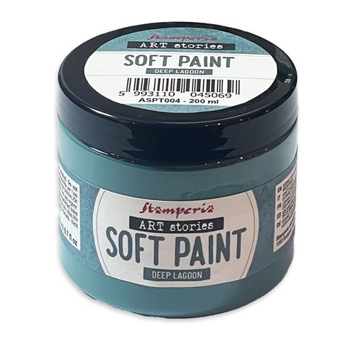 Soft Paint Deep Lagoon