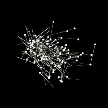 Spilli testa bianca in vetro