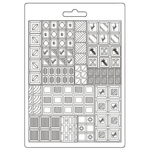 Stampo Morbido Coffee and Chocolate barrette