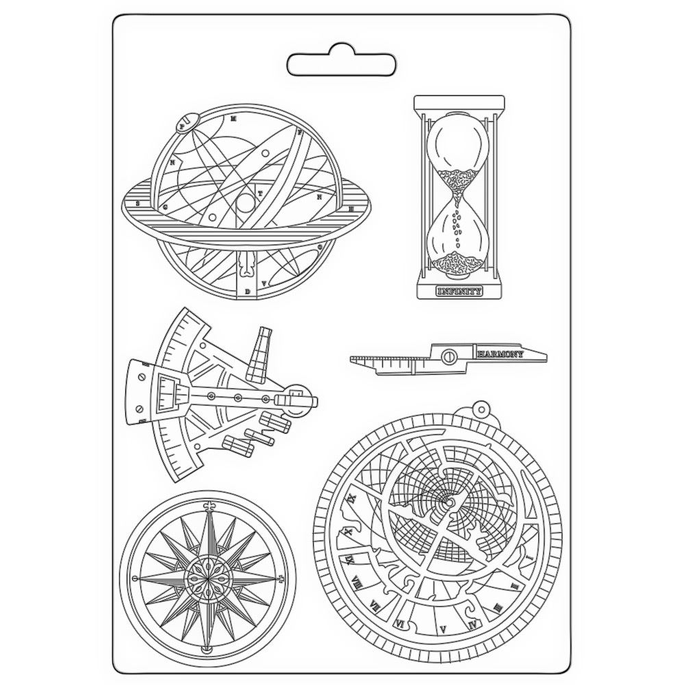 Stampo Morbido Cosmos Infinity Bussola A4