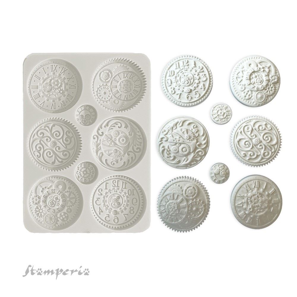 Stampo in Silicone Brocante Antiques orologi