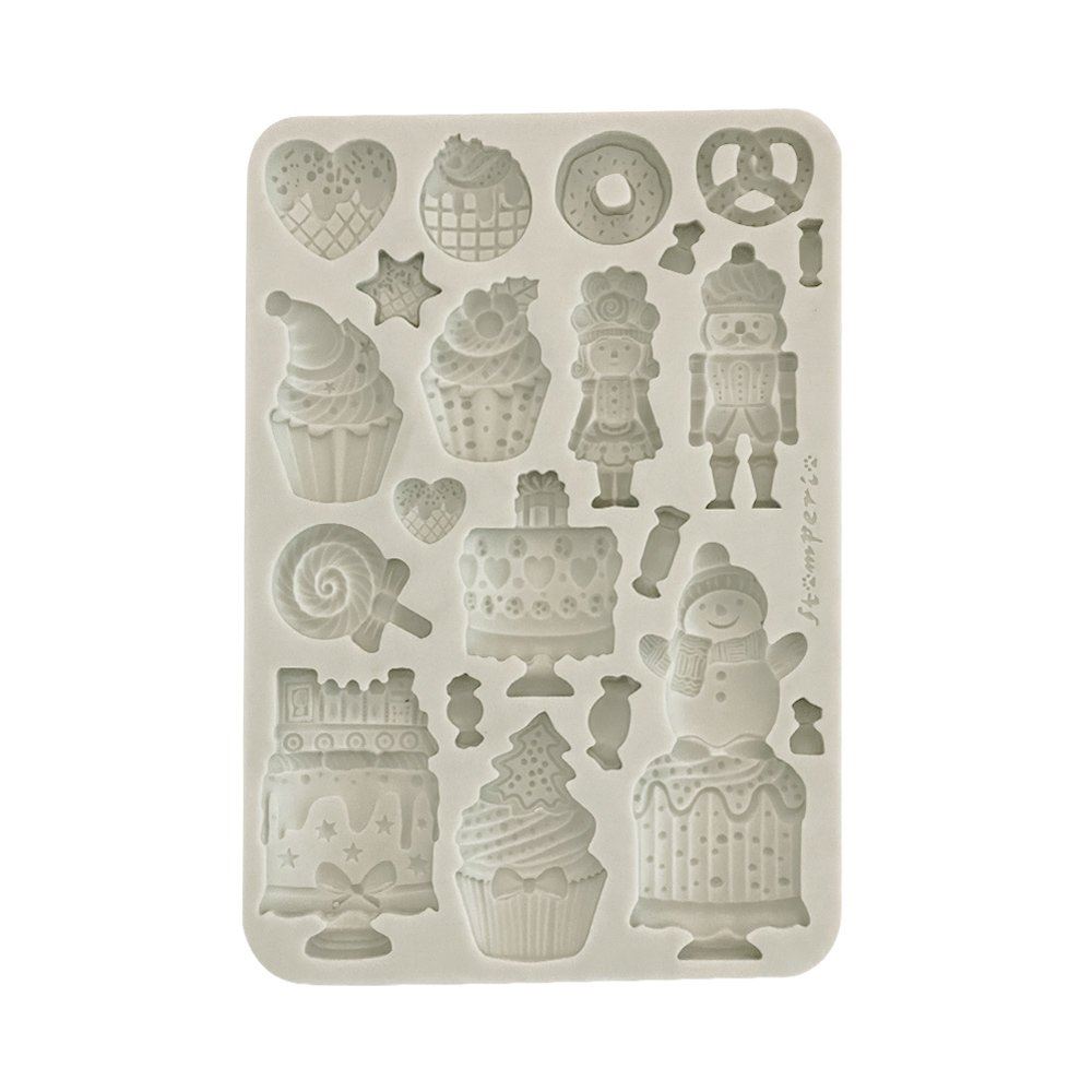 Stampo in Silicone Candy Christmas Cakes
