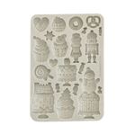 Stampo in Silicone Candy Christmas Cakes