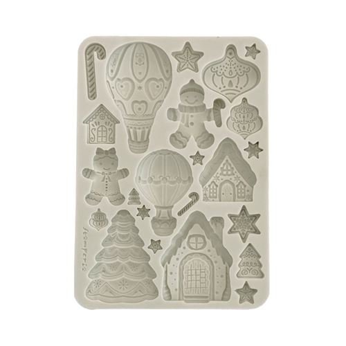 Stampo in Silicone Candy Christmas gingerbreads
