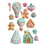 Stampo in Silicone Candy Christmas gingerbreads