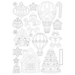 Stampo in Silicone Candy Christmas gingerbreads