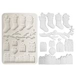 Stampo in Silicone Christmas calze e pacchetti
