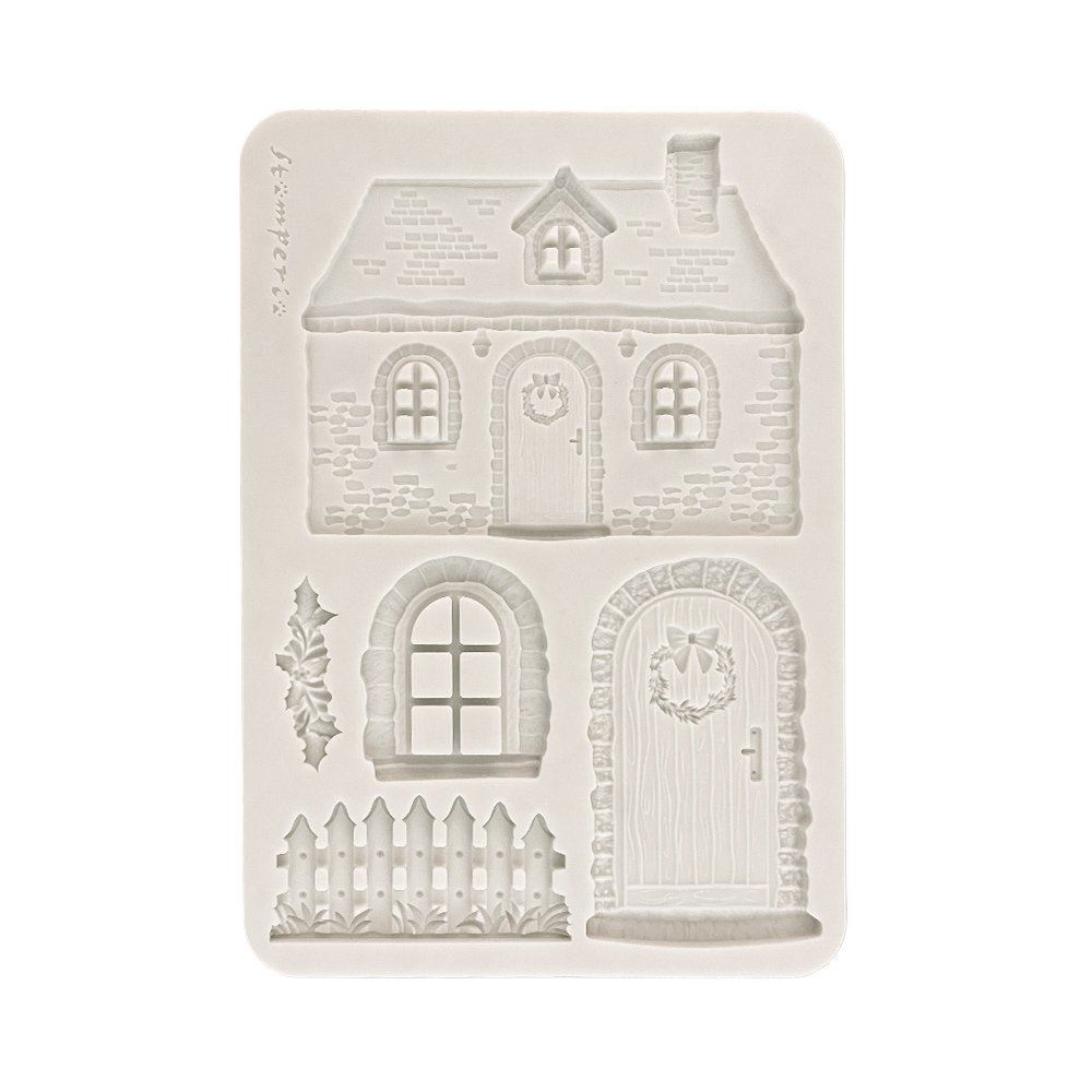 Stampo in Silicone Christmas cottage