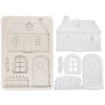 Stampo in Silicone Christmas cottage