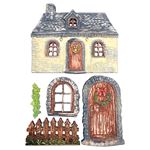 Stampo in Silicone Christmas cottage