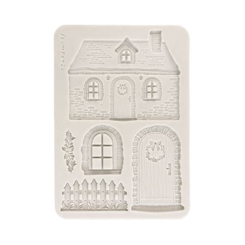 Stampo in Silicone Christmas cottage