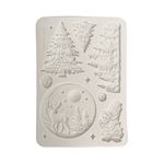 Stampo in Silicone Christmas paesaggio innevato