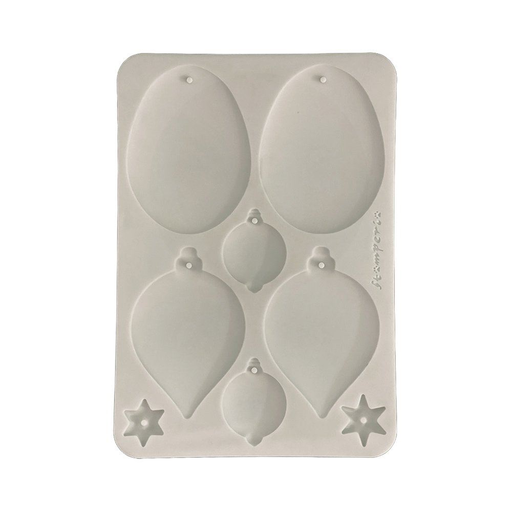 Stampo in Silicone Christmas palline