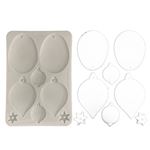 Stampo in Silicone Christmas palline
