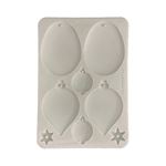 Stampo in Silicone Christmas palline