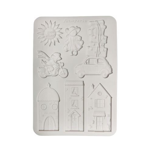 Stampo in Silicone Cozy Family uccellini