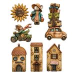 Stampo in Silicone Cozy Family uccellini