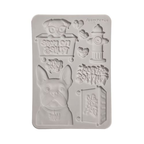 Stampo in Silicone Furry Friends 2 cani