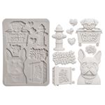 Stampo in Silicone Furry Friends 2 cani