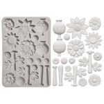 Stampo in Silicone Furry Friends 2 fiori