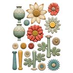 Stampo in Silicone Furry Friends 2 fiori