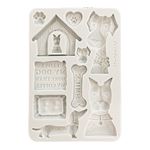 Stampo in Silicone Furry Friends I love my dog