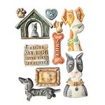 Stampo in Silicone Furry Friends I love my dog