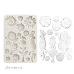 Stampo in Silicone Furry Friends fiori