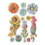 Stampo in Silicone Furry Friends fiori