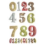 Stampo in Silicone Gear up for Christmas numeri