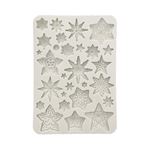Stampo in Silicone Gear up for Christmas stelle