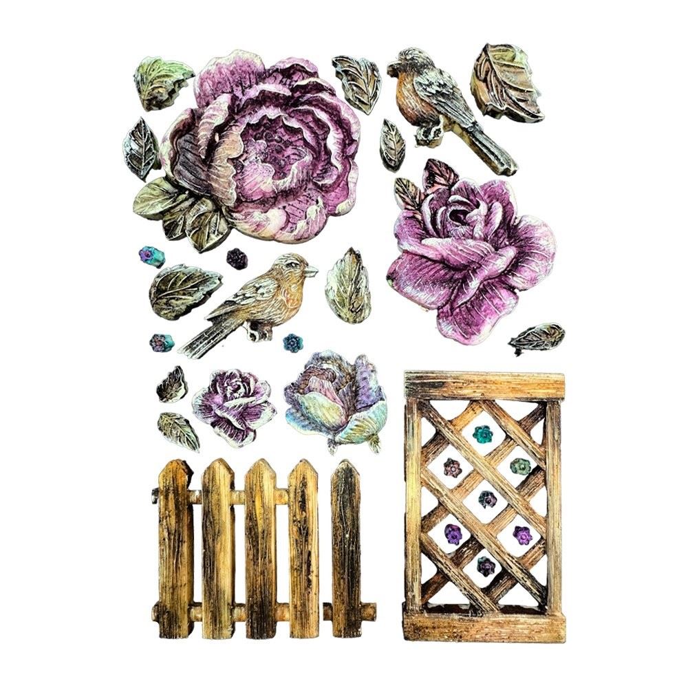 Magicamente Carta – Carta Per Decoupage Natale, Set 3 Fogli 68x99 Cm, 120 G Decorata Con Oro In Polvere, Carta Decorativa Per Scrapbooking E Regali Natalizi Made In Italy