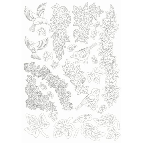 Stampo in Silicone House of Roses edera