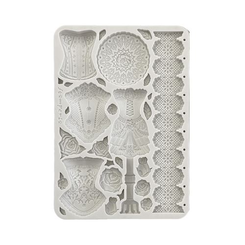 Stampo in Silicone Old Lace manichini e corsetti